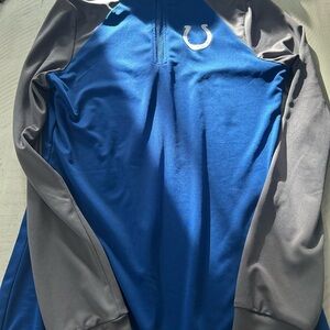 Women’s Indianapolis Colts dry fit long sleeve quarter zip workout